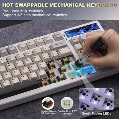 YUNZII YZ98 98% Wireless Gaming Keyboard
