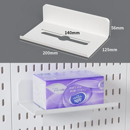 No-Drill Desktop Pegboard Organizer