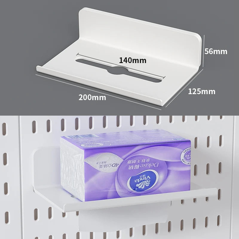 No-Holes Wall Pegboard Organizer