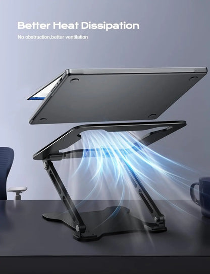Metal Foldable Laptop Riser