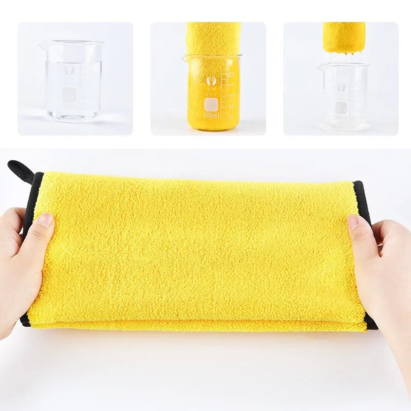 Quick-Dry Absorbent Pet Towels for Dogs & Cats