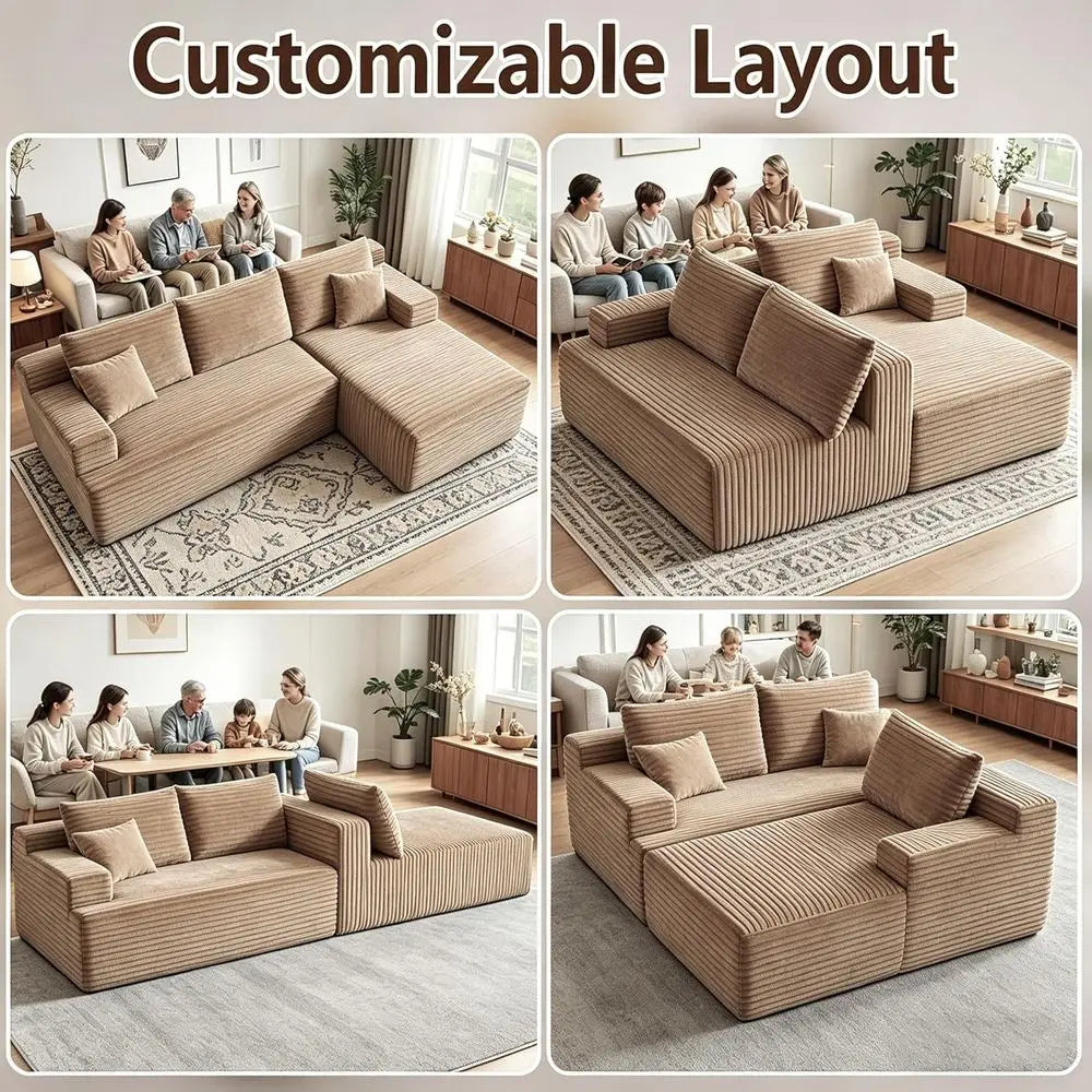Wexford L-Shaped Cloud Sofa