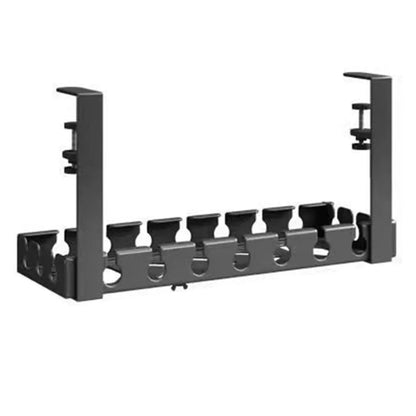 Extendable Under-Desk Cable Management Tray
