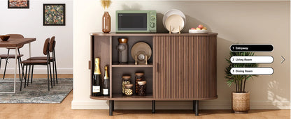 Winshire Sliding Door Buffet Cabinet