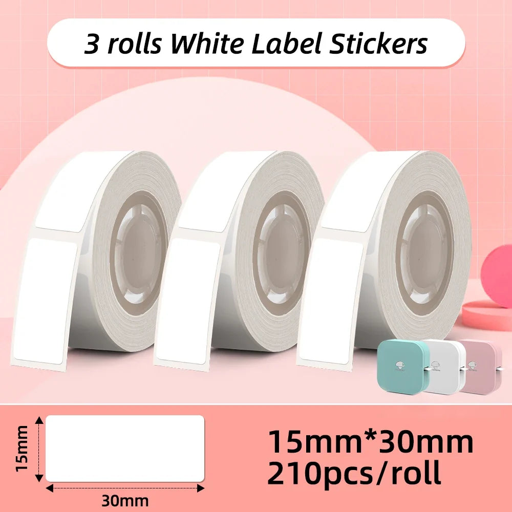 Waterproof Thermal Price Labels, 3 Rolls