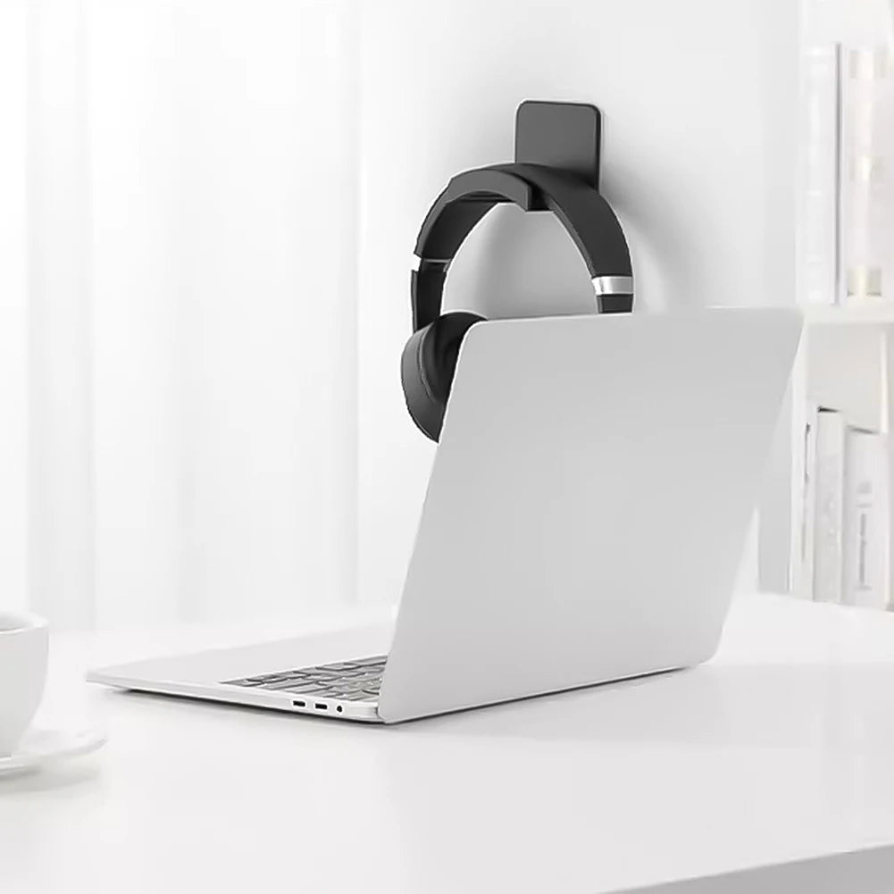 Adhesive Wall-Mount Headphone Stand