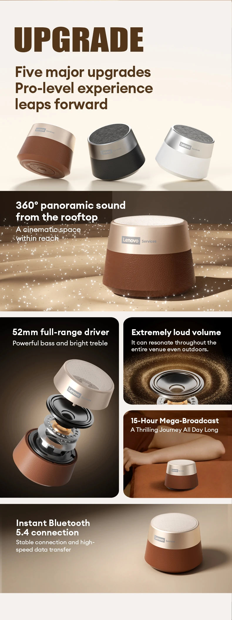 Lenovo HD103 Bluetooth Speaker
