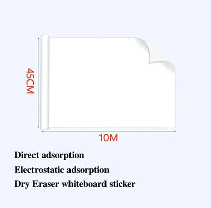 StaticBoard Reusable Whiteboard Film