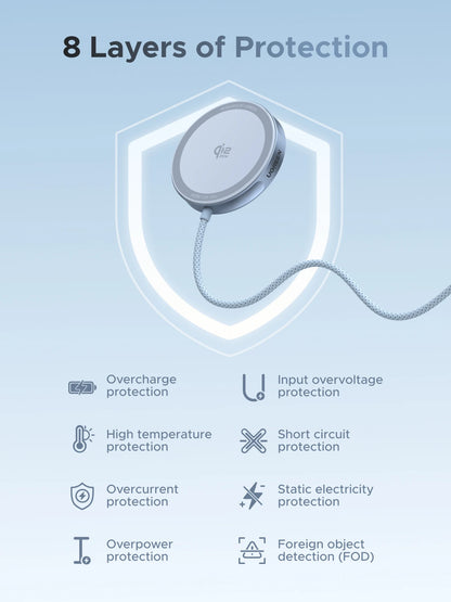 Qi2 Certified Magnetic Wireless Charger