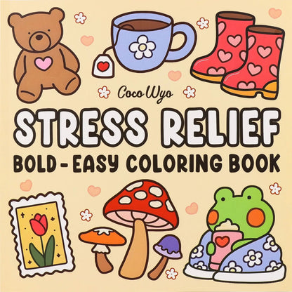 Hygge Creatures Adult Coloring Book