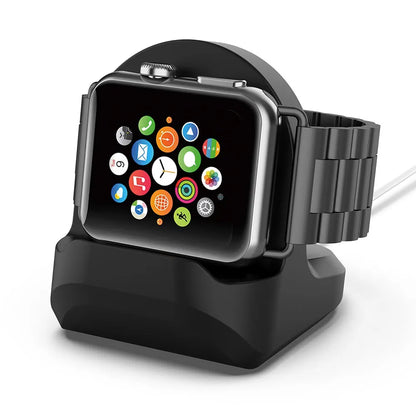 Silicone Apple Watch Charging Stand Dock