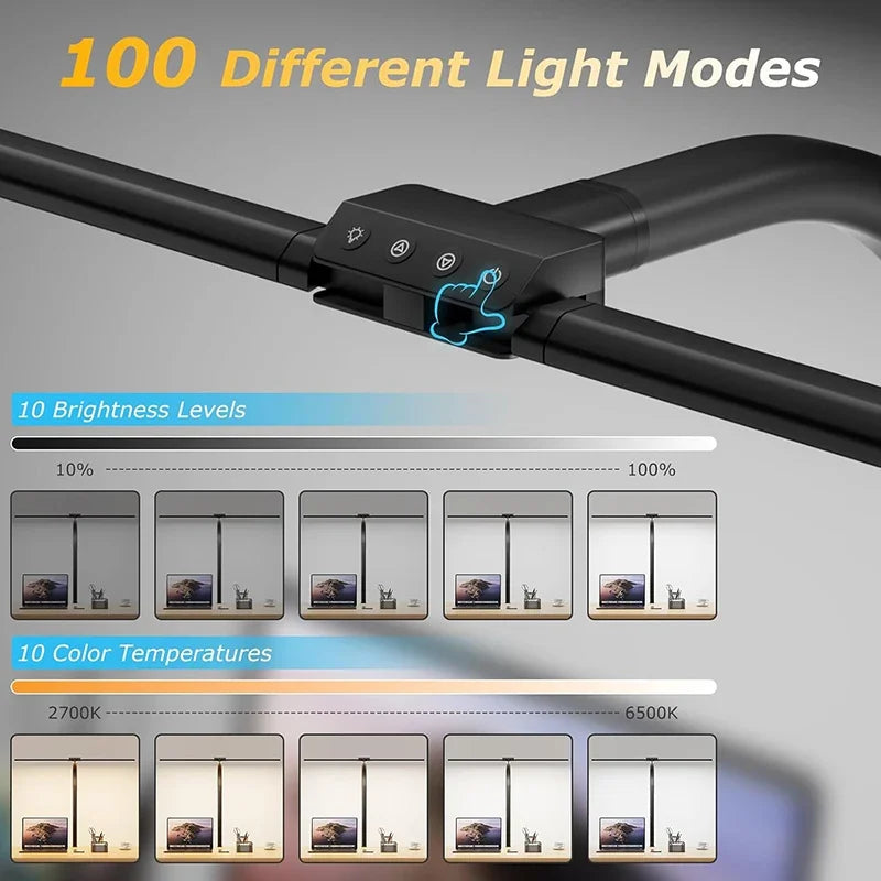 Double Head Architect Desk Lamp