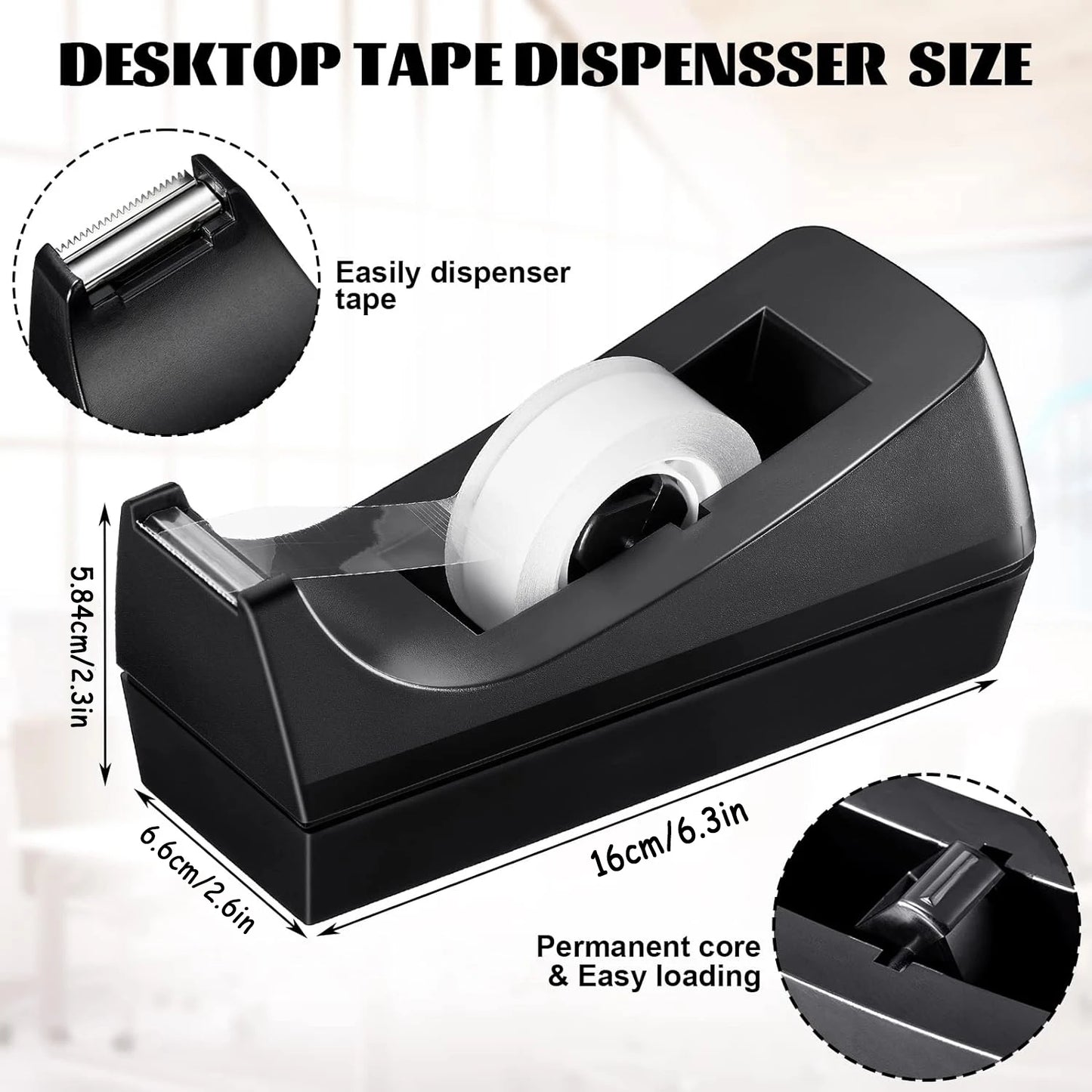 Grip Desktop Tape Dispenser