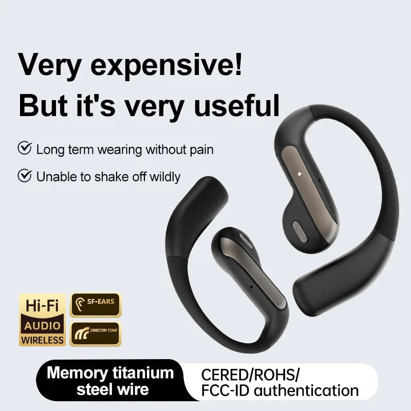 Sport Earbuds with Translation, Ear-Hook