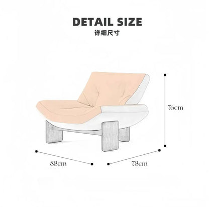 Ergove Italian Leather Leisure Chair