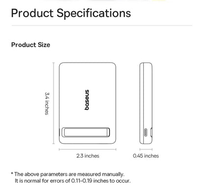 Baseus 5000mAh Wireless Power Bank