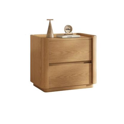 Modern Bedside Table with Integrated Storage