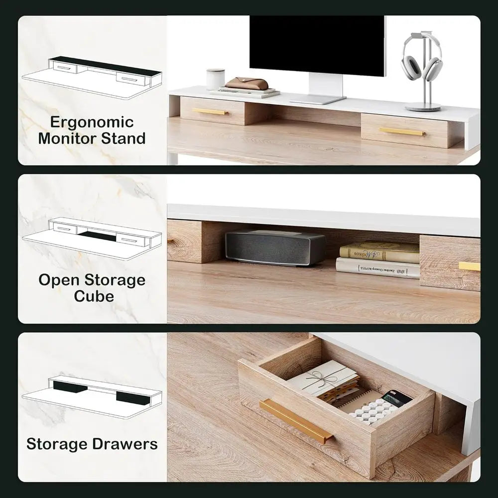 Birchline Sit-Stand Desk