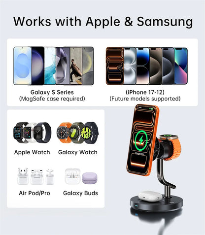 Magnetic Fast Wireless Charger Stand