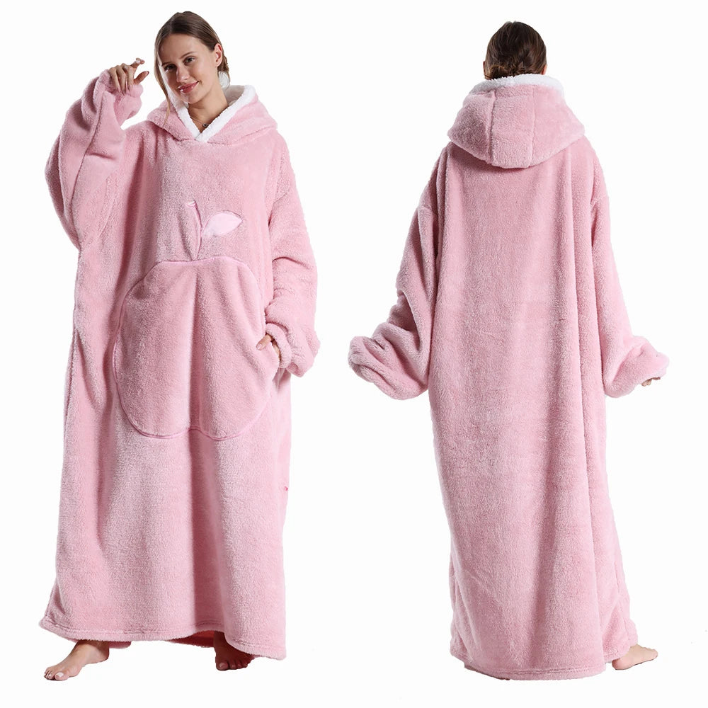 Extra Long Wearable Blanket
