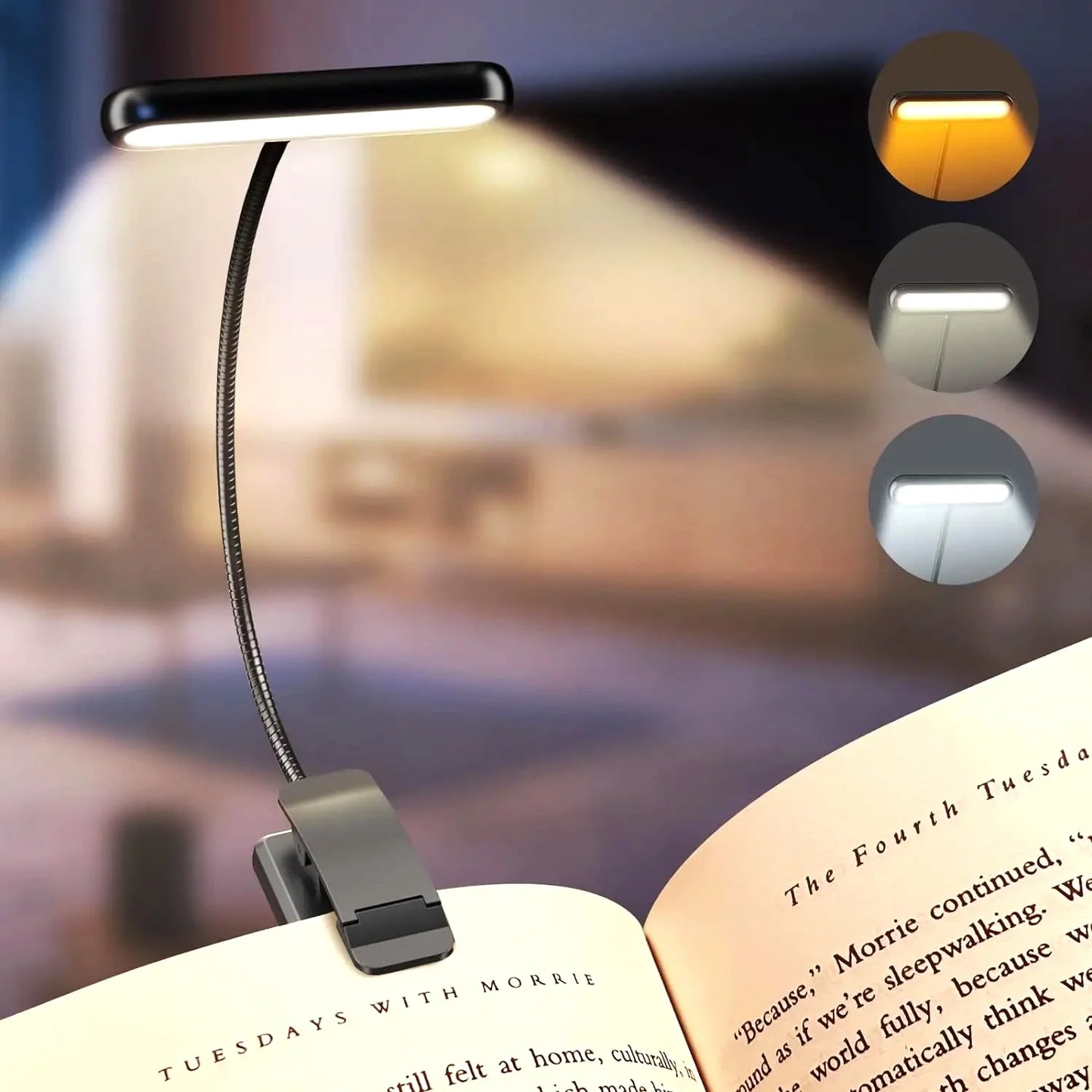 14-LED Rechargeable Book Light