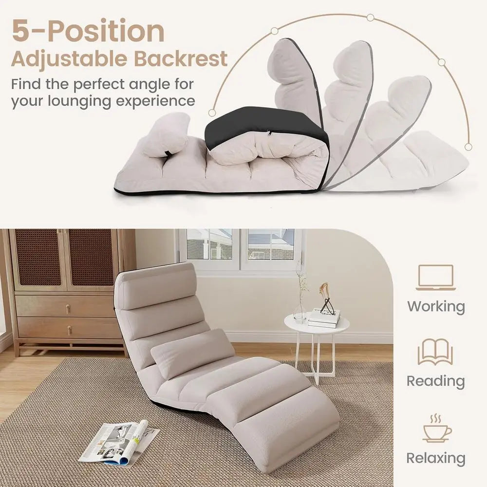 Everard Adjustable Chaise Lounge