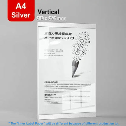 Magnetic Acrylic Photo Frame, Adhesive Mount