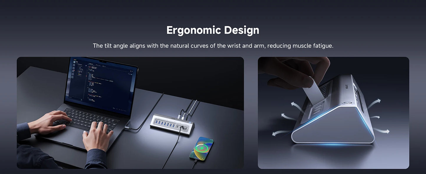 GITFOS 18-in-1 Docking Station