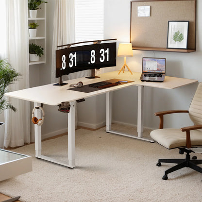 Nexus Pro 4-Leg Electric L-Shaped Standing Desk