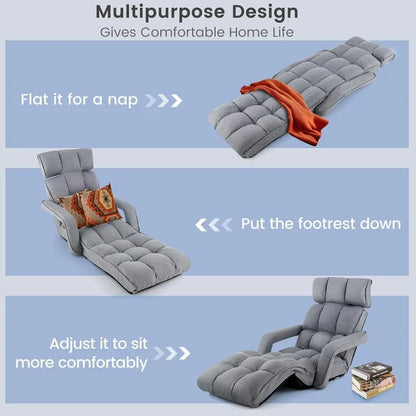 6-Position Adjustable Lounger
