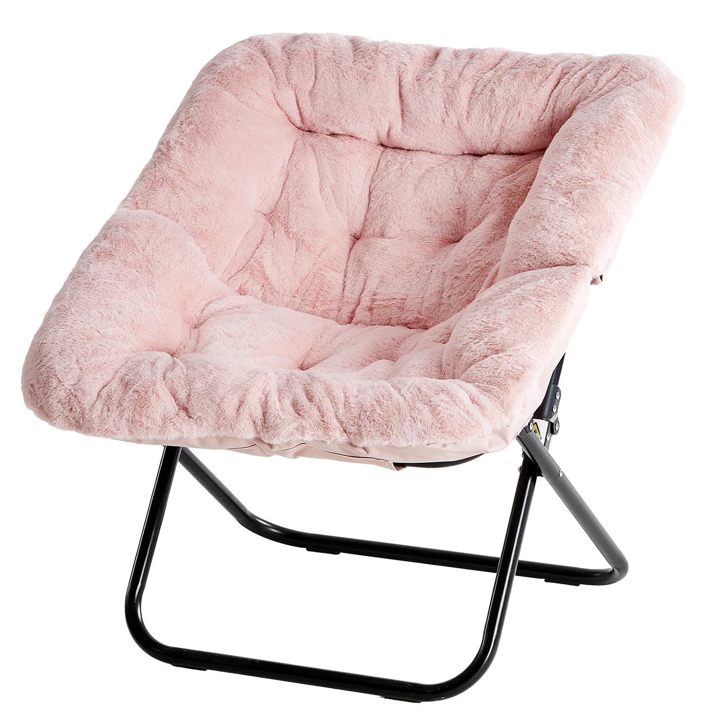 Faye Faux Fur Saucer Chair