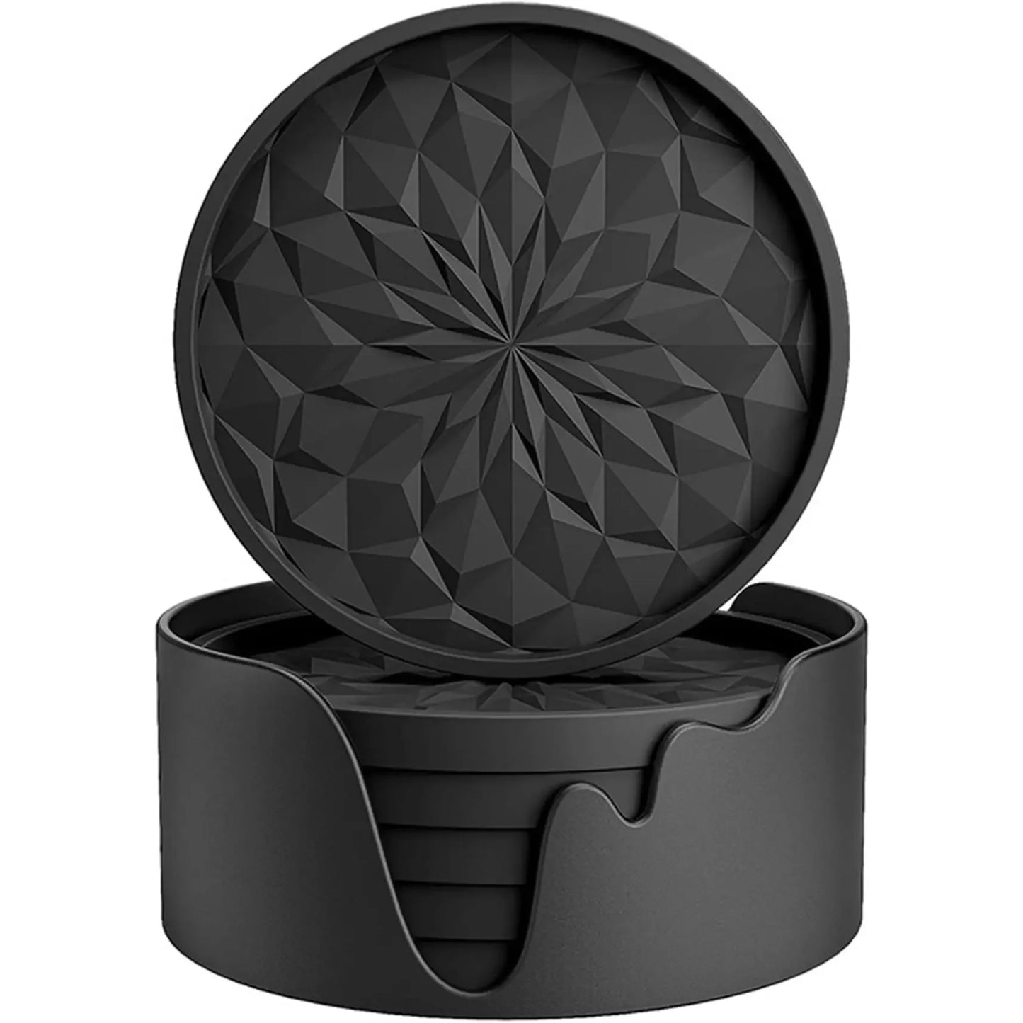 Silicone Round Coaster Set