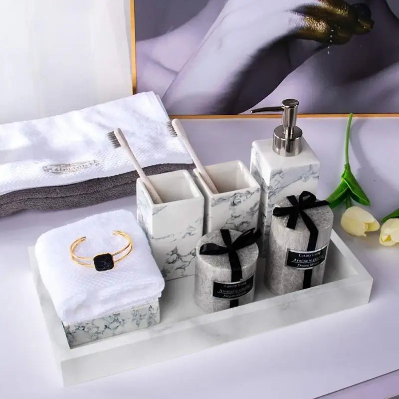 Square Silicone Bathroom Tray Organizer
