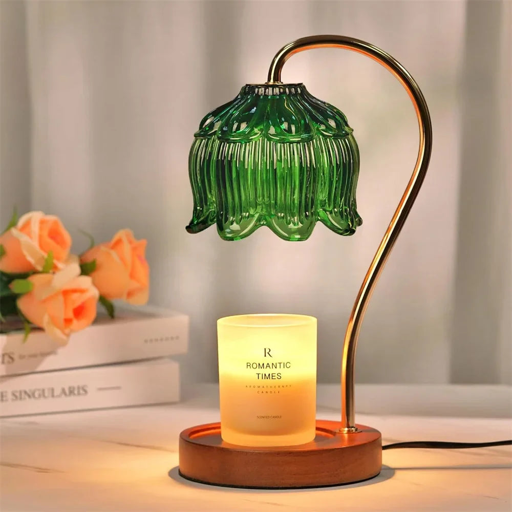 PetalGlow Flameless Candle Warmer Lamp
