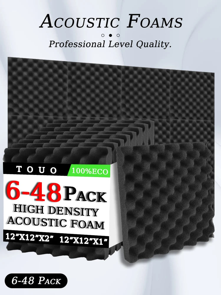 Egg Trough Acoustic Foam Panels