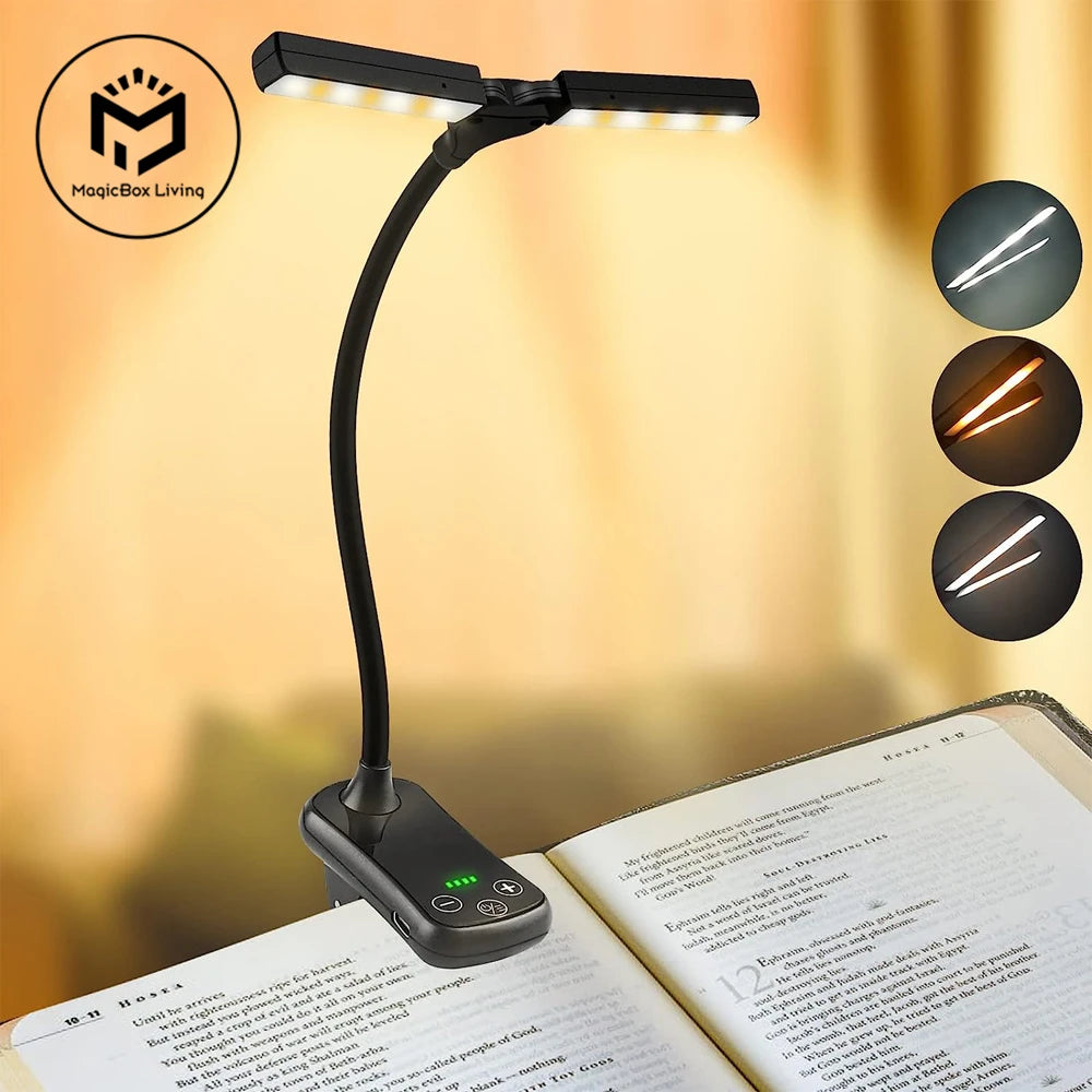 14-LED Clip-On Book Light