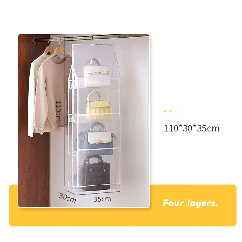 ClearHang Wardrobe Bag Organizer