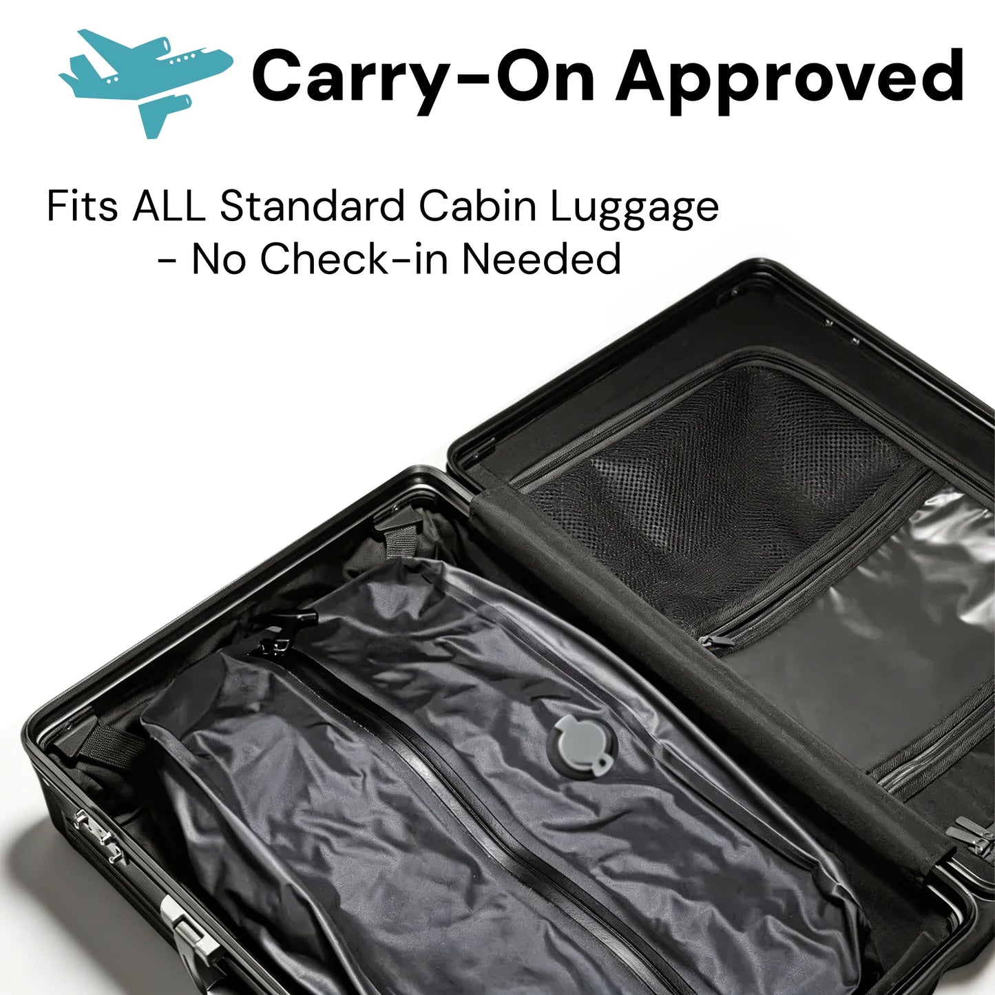 VacuTravel Bags with Electric Pump