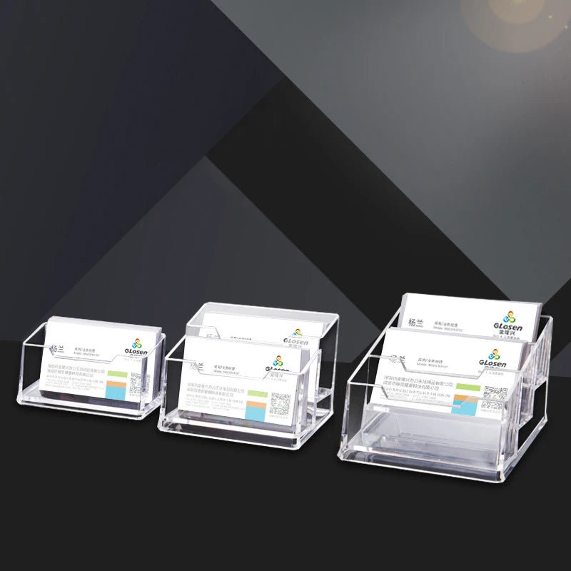 ClearSlot Acrylic Business Card Case