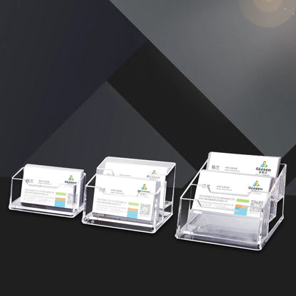 ClearSlot Acrylic Business Card Case