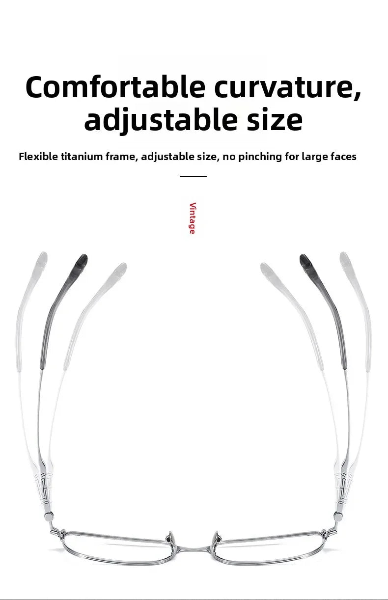 BLMUSA Titanium Reading Glasses