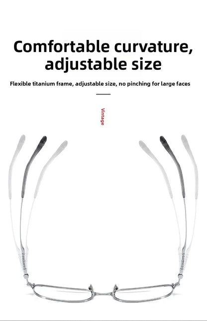 BLMUSA Titanium Reading Glasses