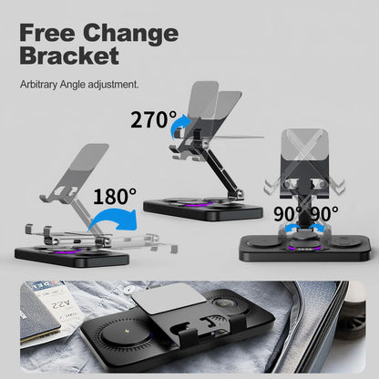 7-in-1 Flexible Wireless Charger Stand