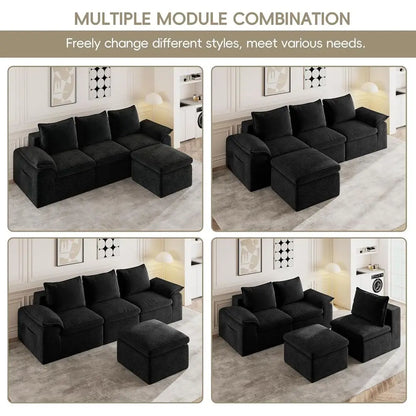 Drift Cloud Sectional Set