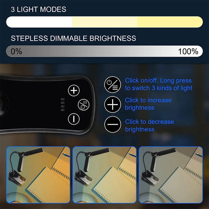 14-LED Clip-On Book Light