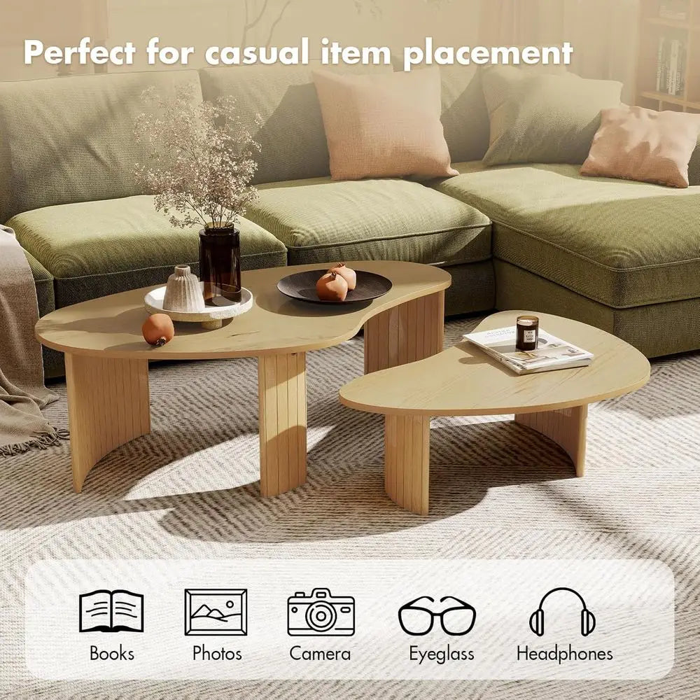 Mango Ash Coffee Table Duo
