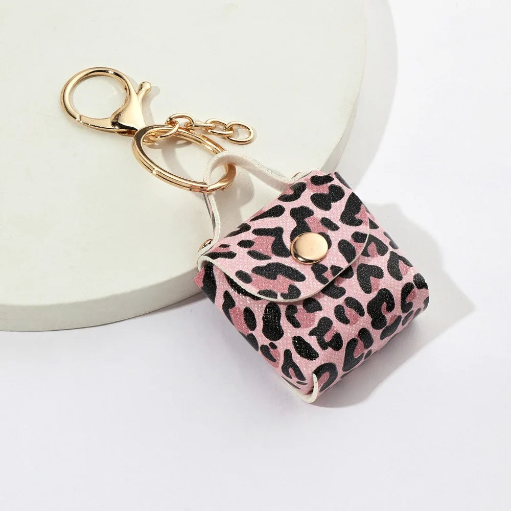 Mini Shell Coin Purse Keychain Charm