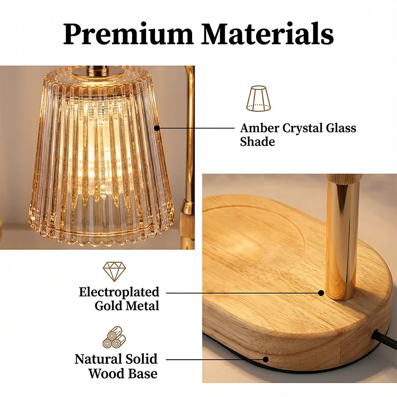 Ergové Candle Warmer Lamp Dimmable RGB or Warm White