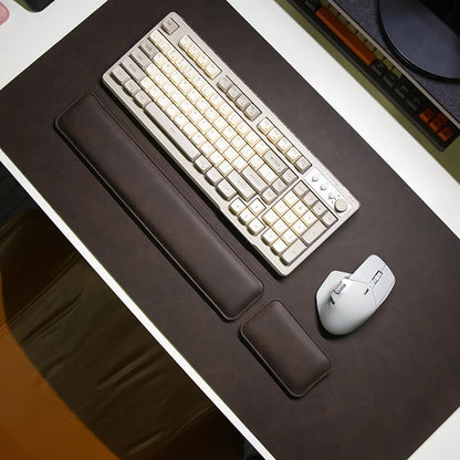 LuxPad Waterproof PU Desk Mat Set