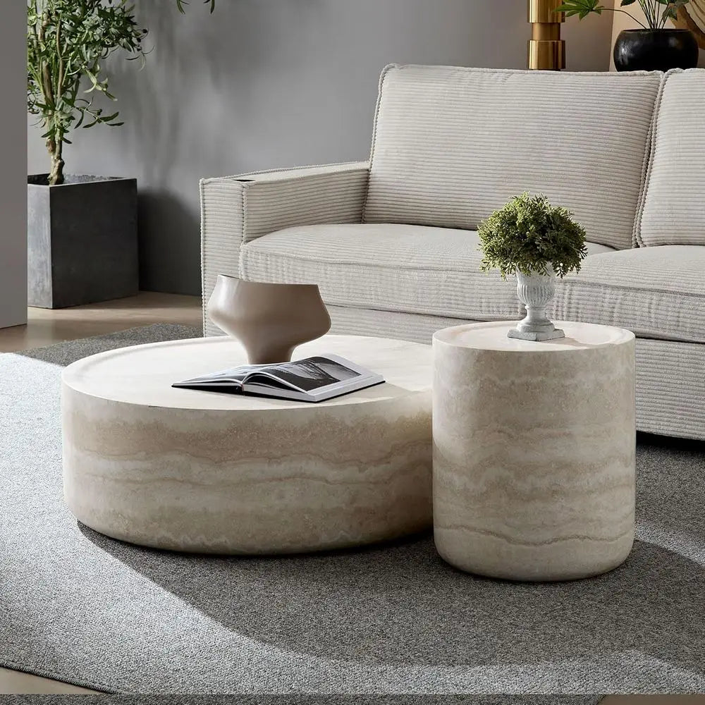 Rialto Drum End Table